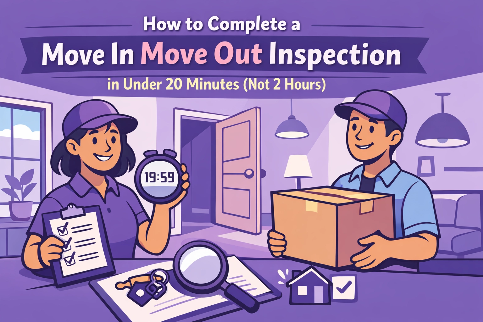 How to Complete a Move in Move Out inspection in under 20 minutes